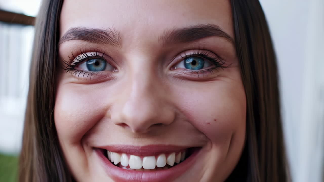 retrato en primer plano de una mujer