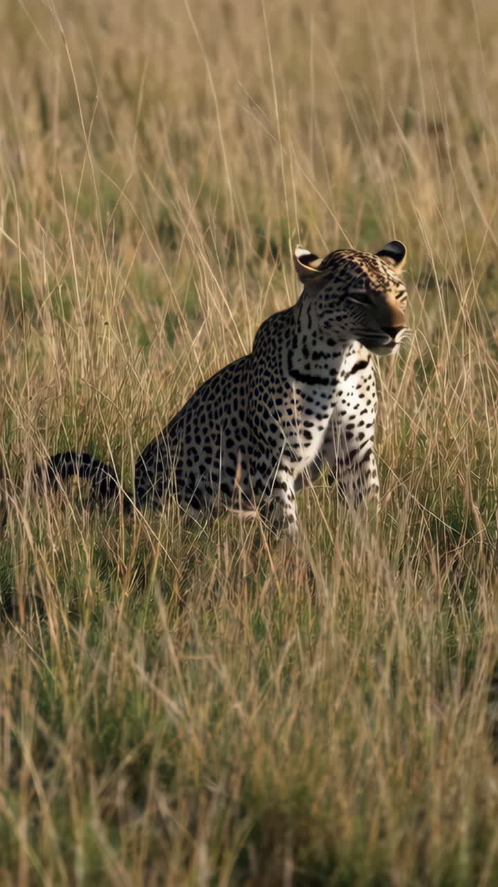 Otluk Savanda Leopar