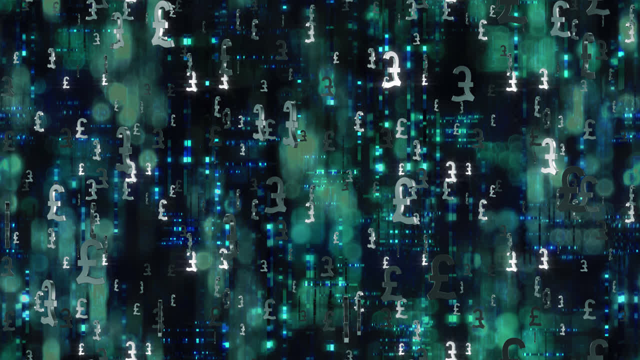 azulejos de bucle de fondo de libra