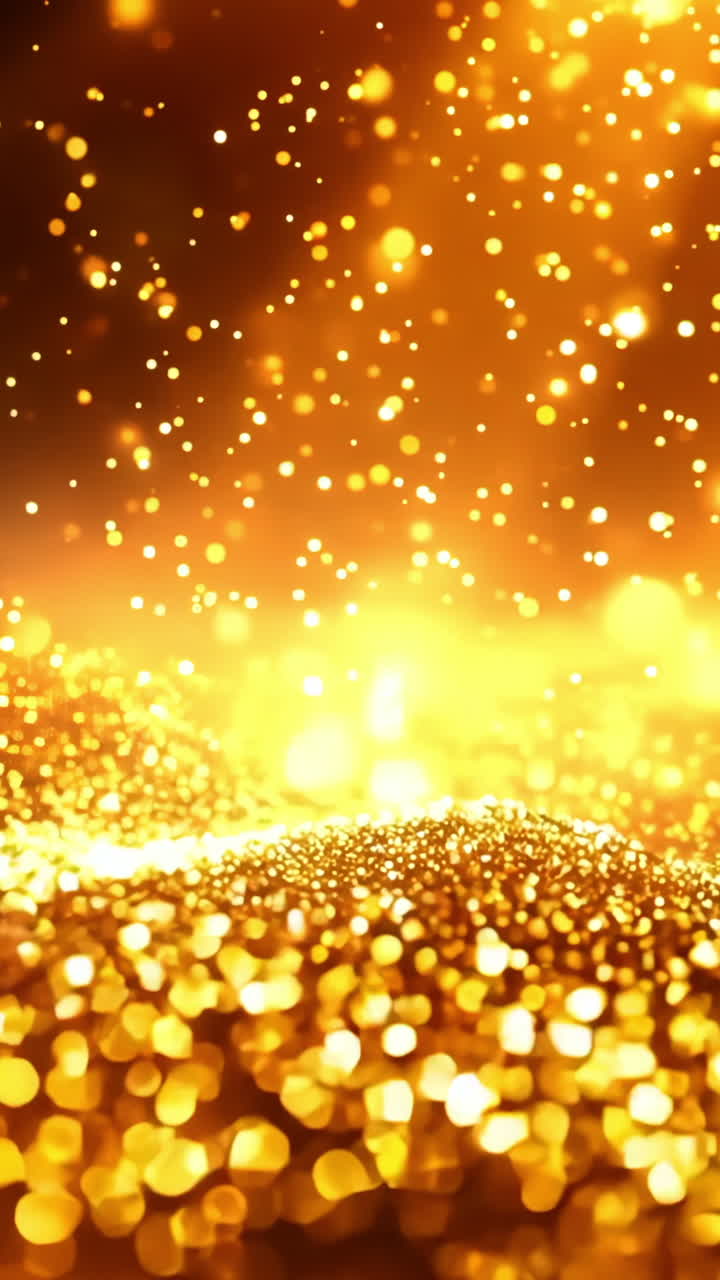 A bright yellow background with a lot of sparkles. The sparkles are scattered all over the background, creating a sense of movement and energy