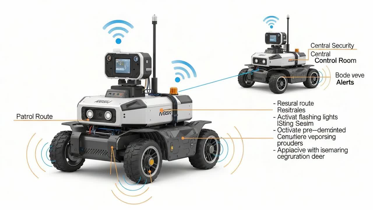 Innovative Security Robot: A Versatile Automated Surveillance System for Enhanced Patrol and Monitoring in Dynamic Environments