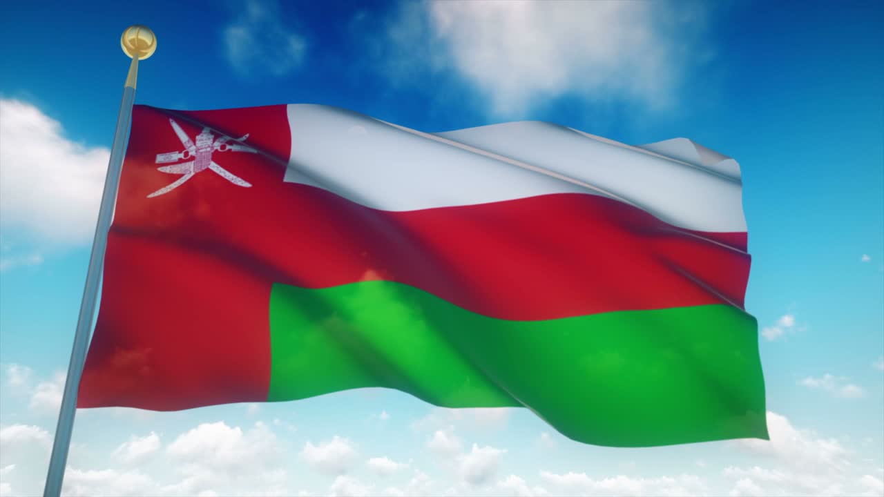 4k 고도로 상세한 오만 발 루프