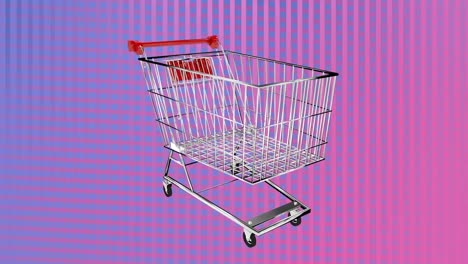carrito de compras giratorio