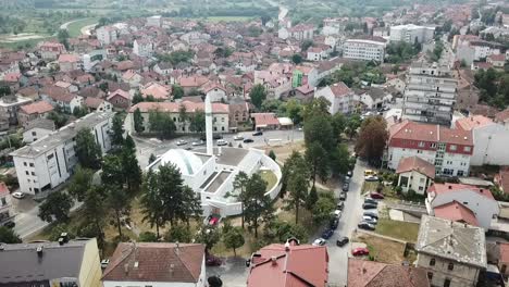 Vista-Aérea-De-La-Mezquita-En-La-Ciudad