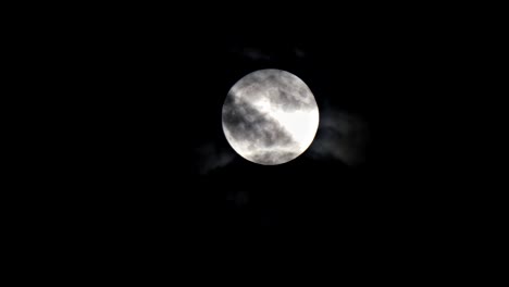 luna llena en fondo negro que ver los detalles en la superficie. mirar de nuevo es increíble adecuado