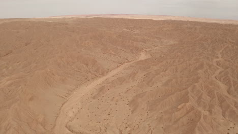 tierra seca con terreno de erosión, fondo geomorfológico.