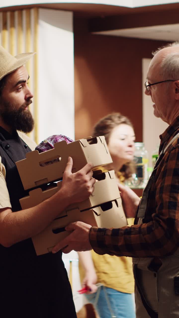 Video verticale Forniture agricole supermercato eco-compatibile