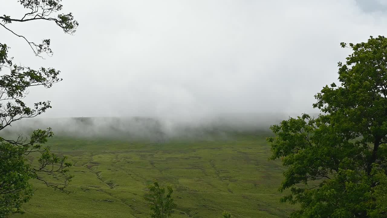 Floating Clouds next to Pont ar Daf, Wales, United Kingdom