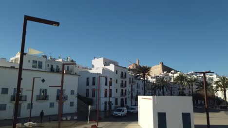 Blick-Auf-Die-Strandpromenade-Von-Ibiza