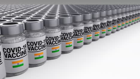 covid-19 vaccine bottles india