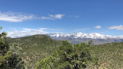 zion national park. panoramic view of kolob canyon