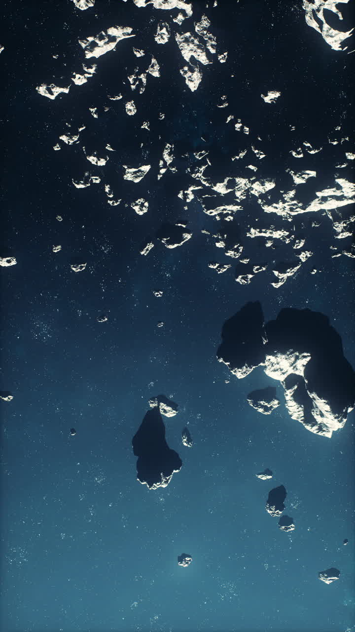 우주에서의 소행성