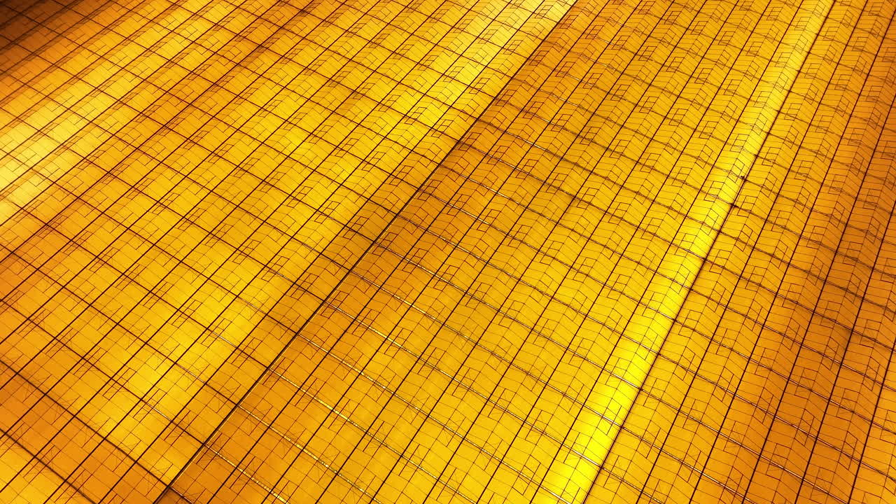Gold Grid Pattern