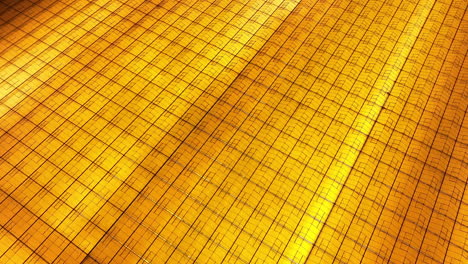 gold grid pattern