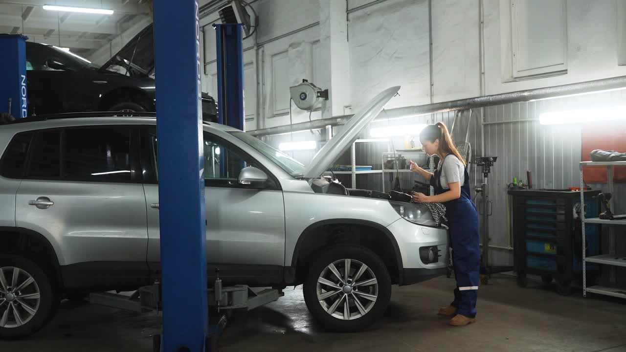 작업장의 기계공