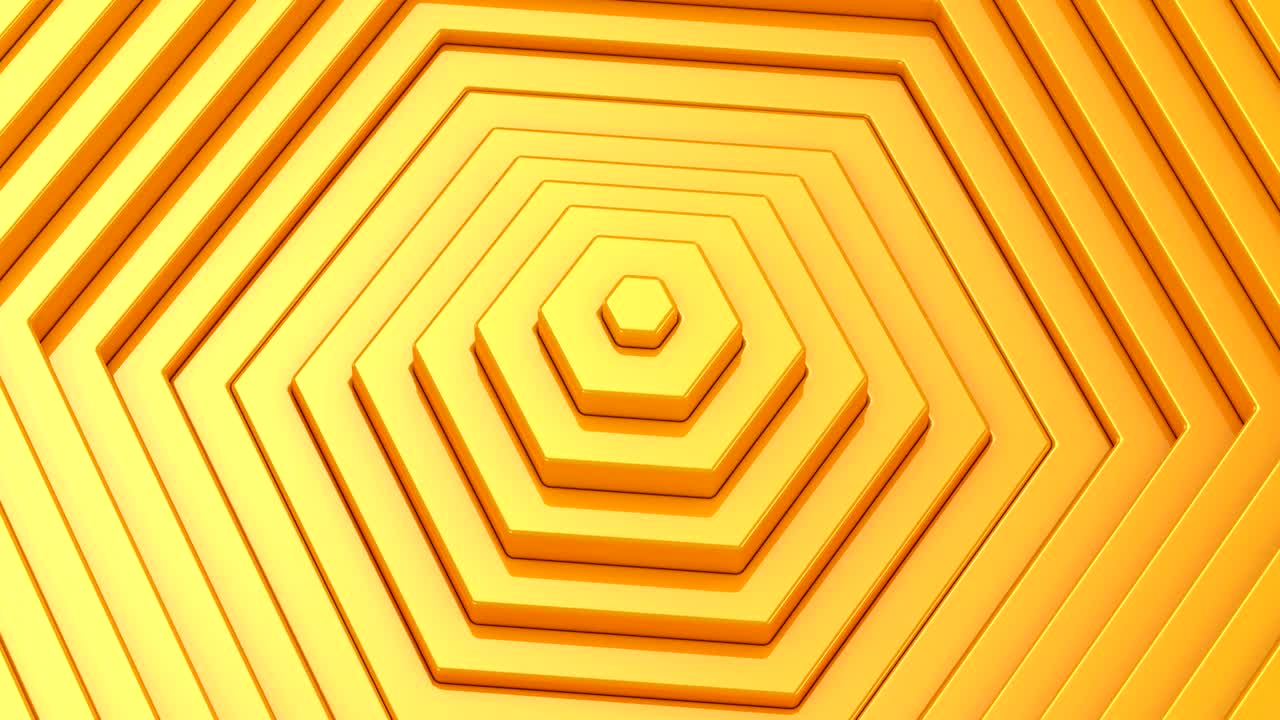 Background From Animated Hexagons