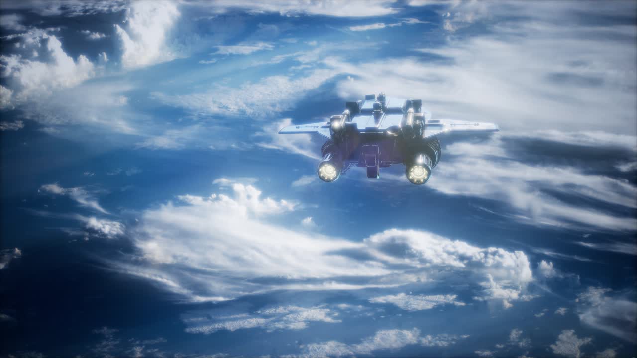 Transbordador espacial despegando en una misión