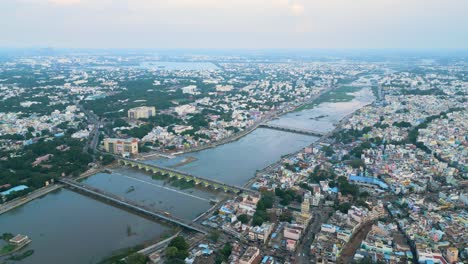 antigua ciudad de madurai en tamil nadu, india