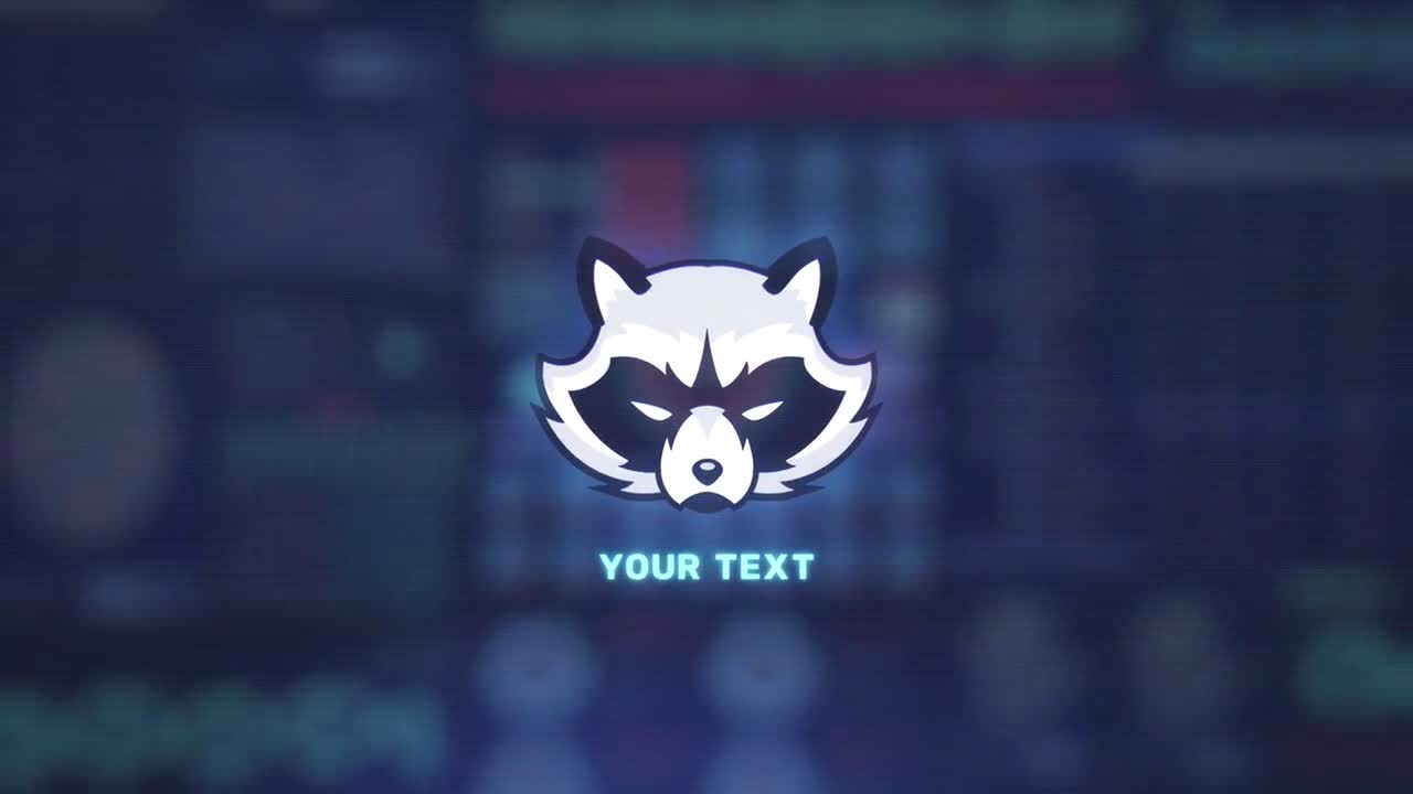 HUD Hi-Tech Login Logo Intro