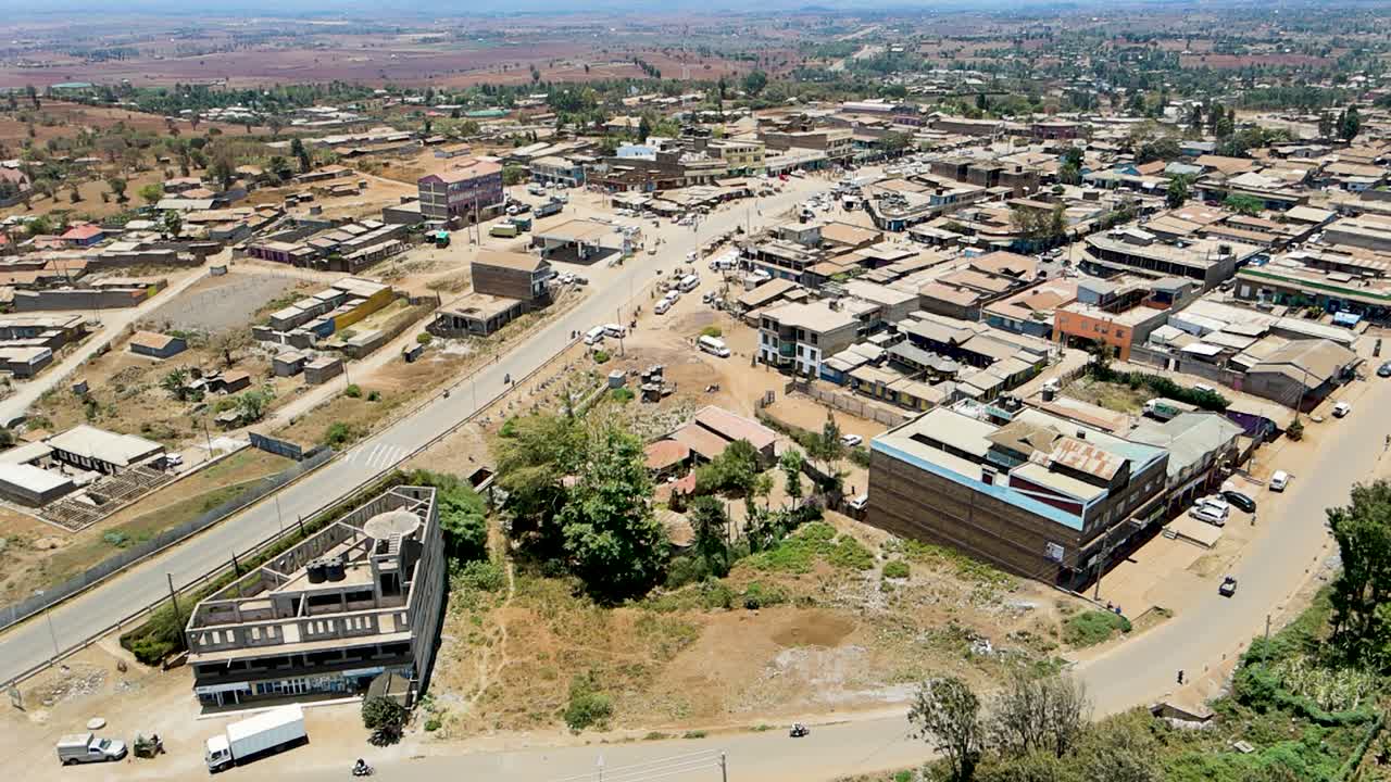 케냐의 시골 마을