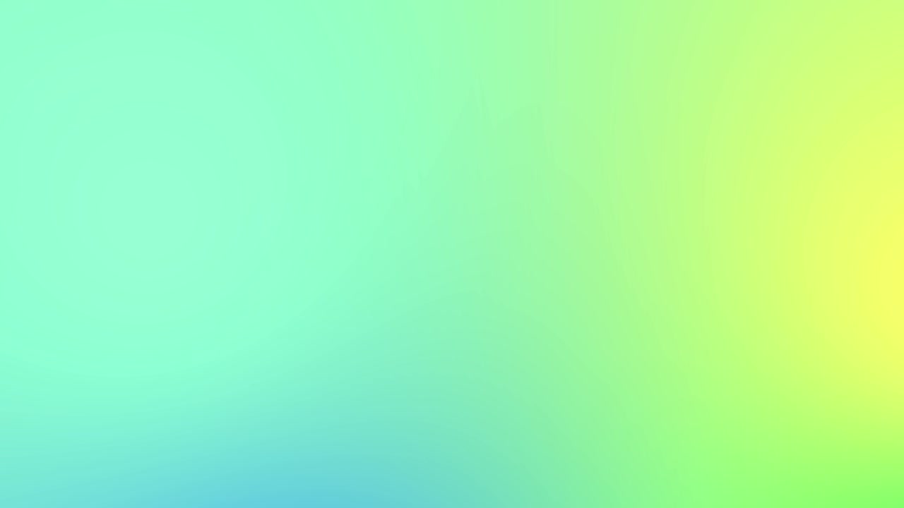 movimiento gráfico animación suave arco iris de fondo patrón de bucle de diseño color pastel efecto digital visual fondo azul turquesa amarillo verde 4k