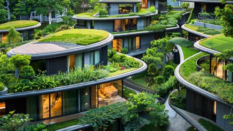 sustainable and eco-friendly residential complex