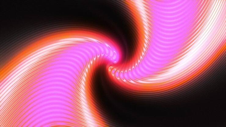 Abstract Swirling Colors