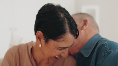 Laughing,-flirting-and-senior-couple