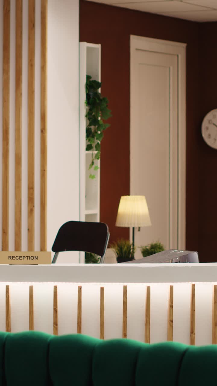 Area di ricezione della hall dell'hotel