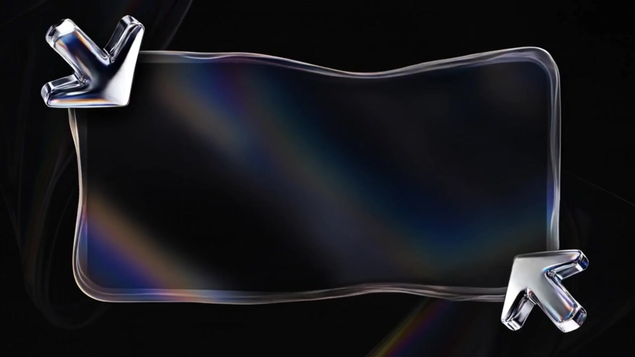 Abstract hiring banner background variation with glowing gradients and modern corporate design