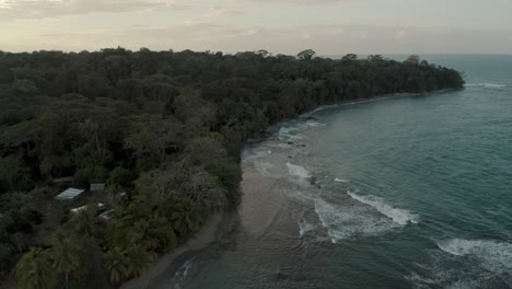 idyllic coastline of punta mona, unknown paradise