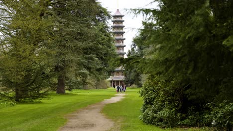 pagoda in a beautiful garden