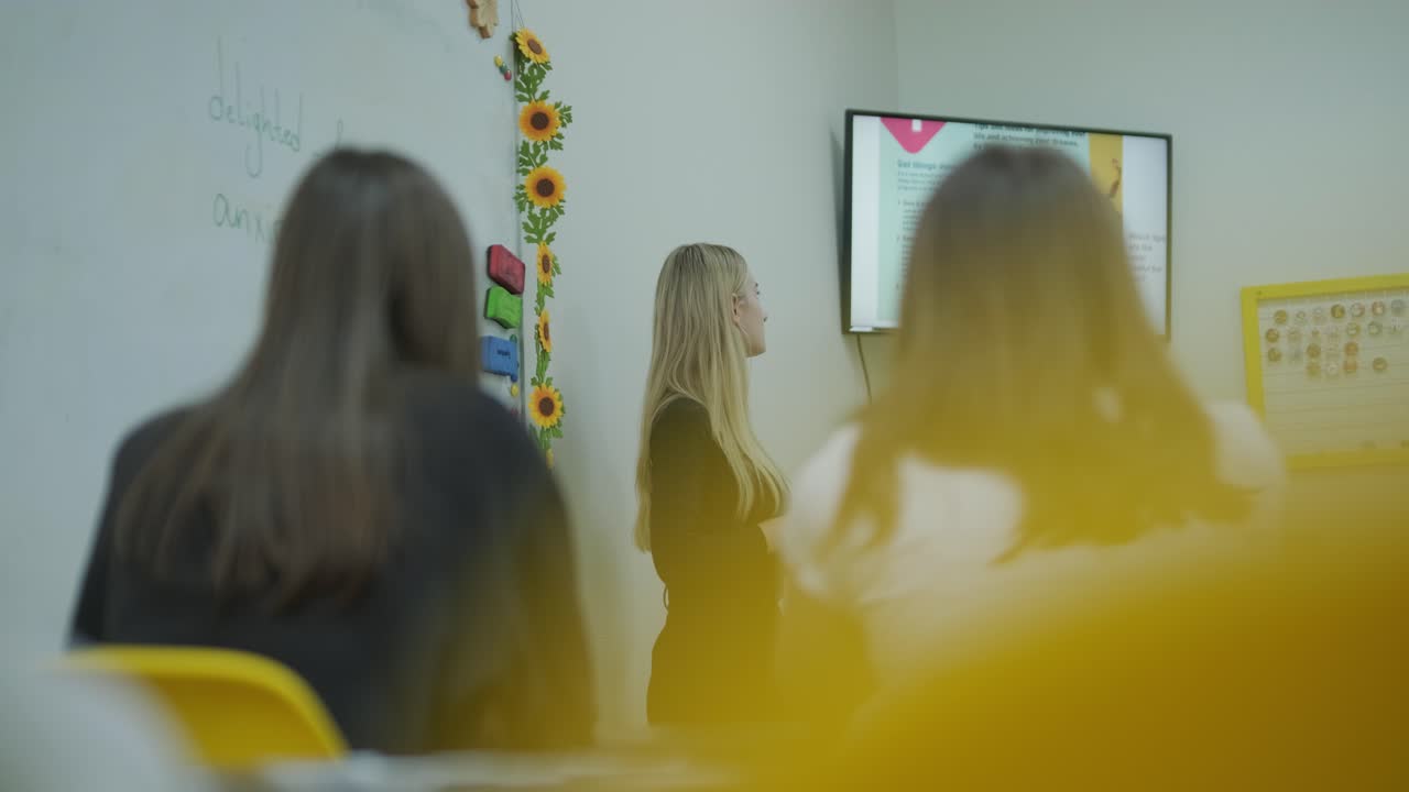 lección de inglés para adolescentes