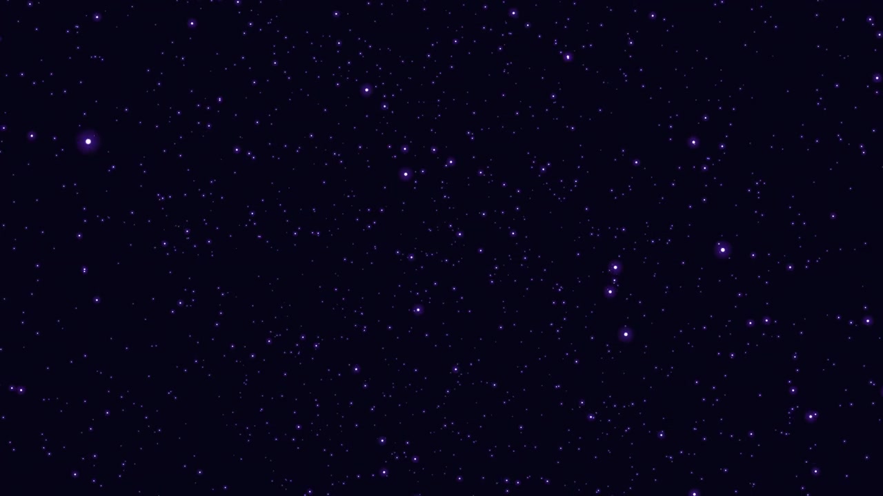 Night sky dark blue background with scattered white dots