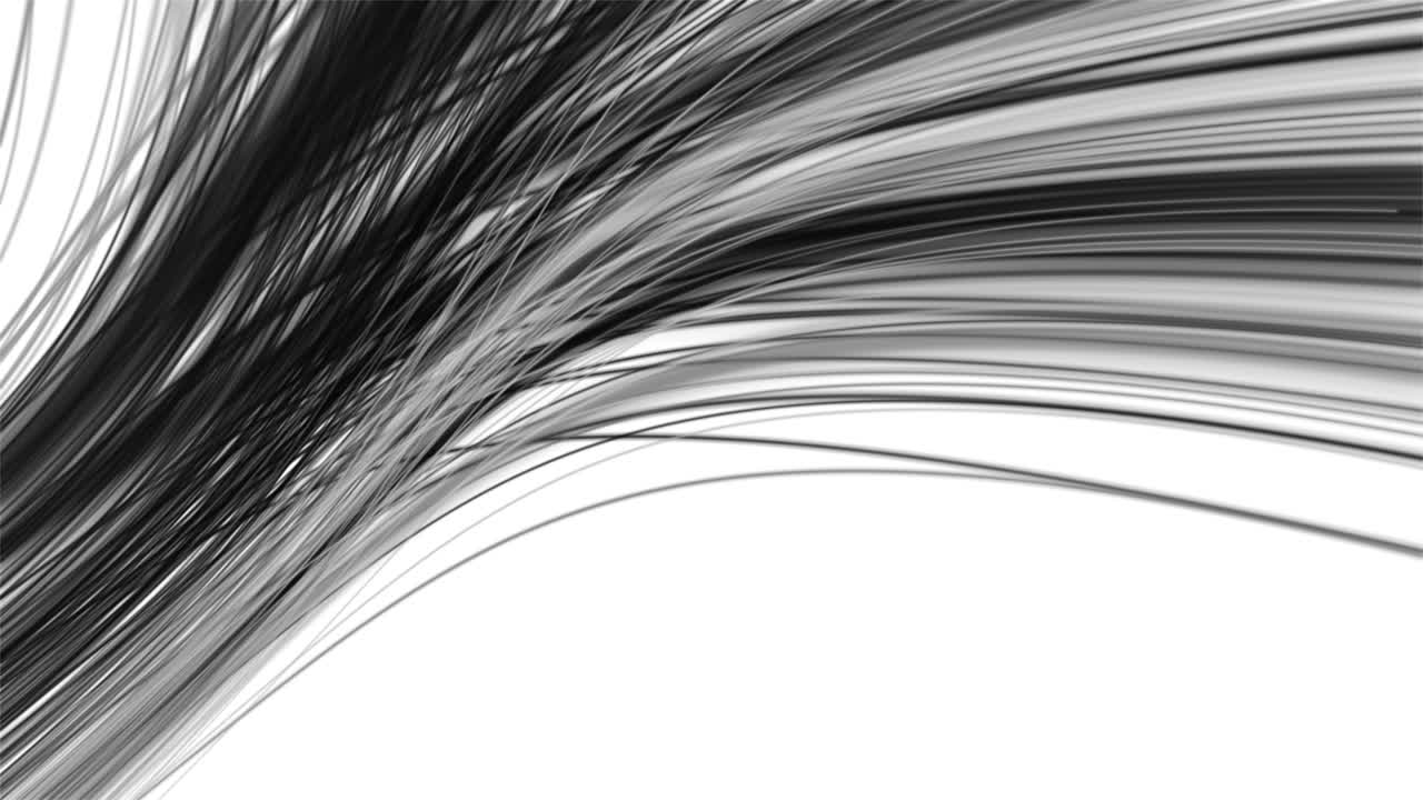 스로모션에서 줄무 파동 물체와 마법 애니메이션, 4096x2304 루프 4k