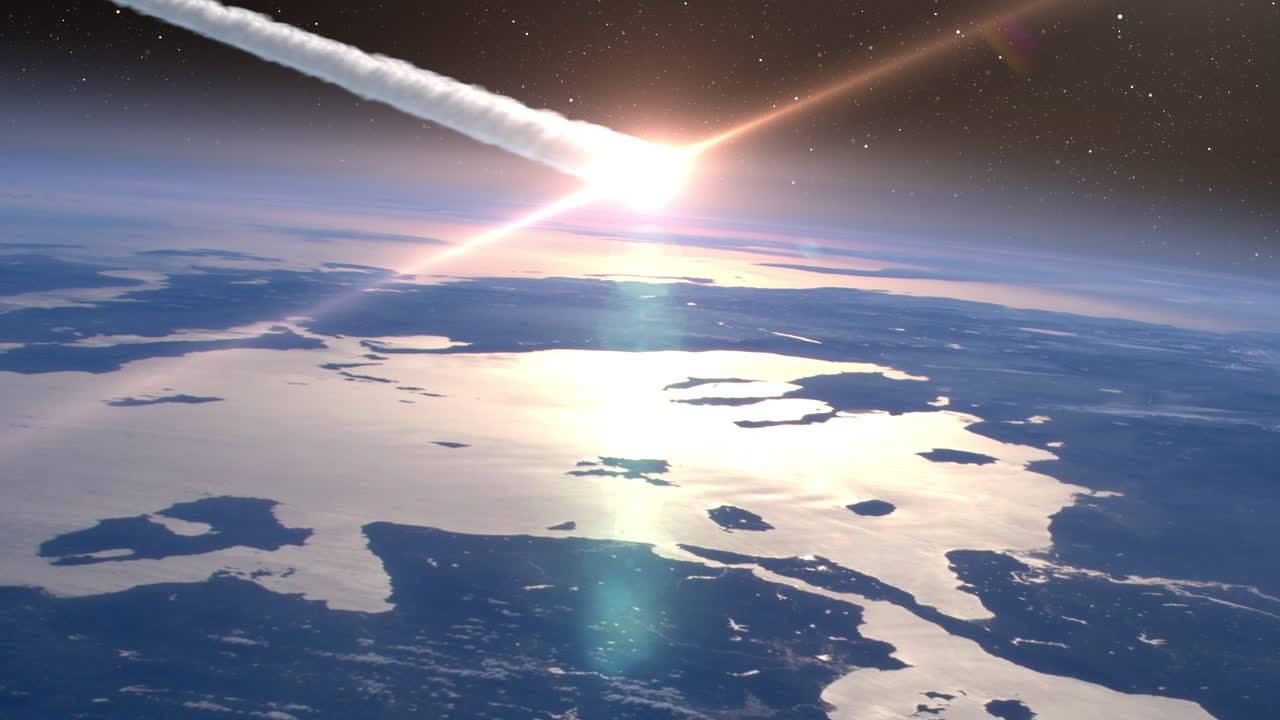 지구 에 대 한 소행성 충돌