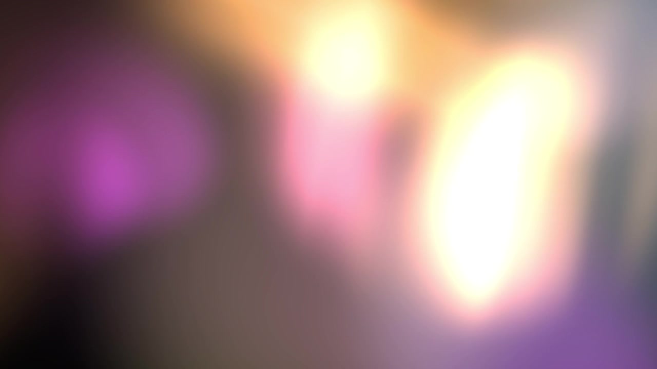 Abstract Light Leaks and Lens Flares with Shifting Colors