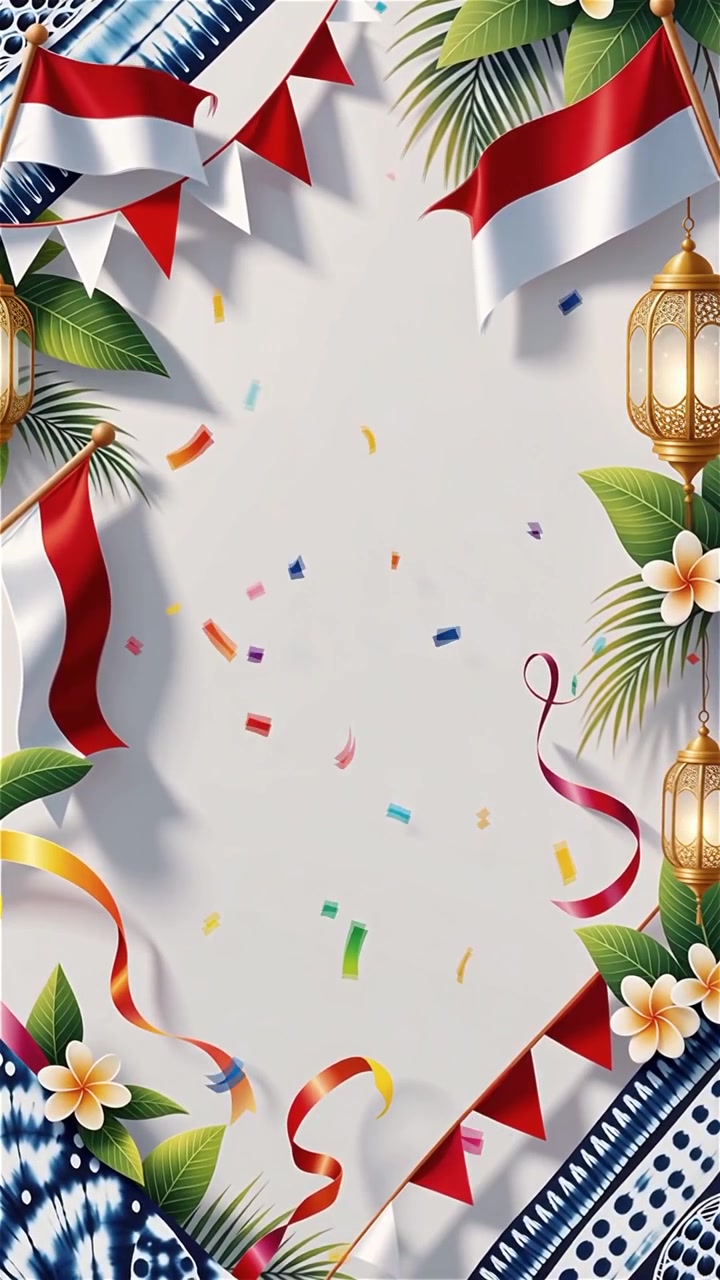 Sfondamento della celebrazione della Giornata dell'Indipendenza dell'Indonesia