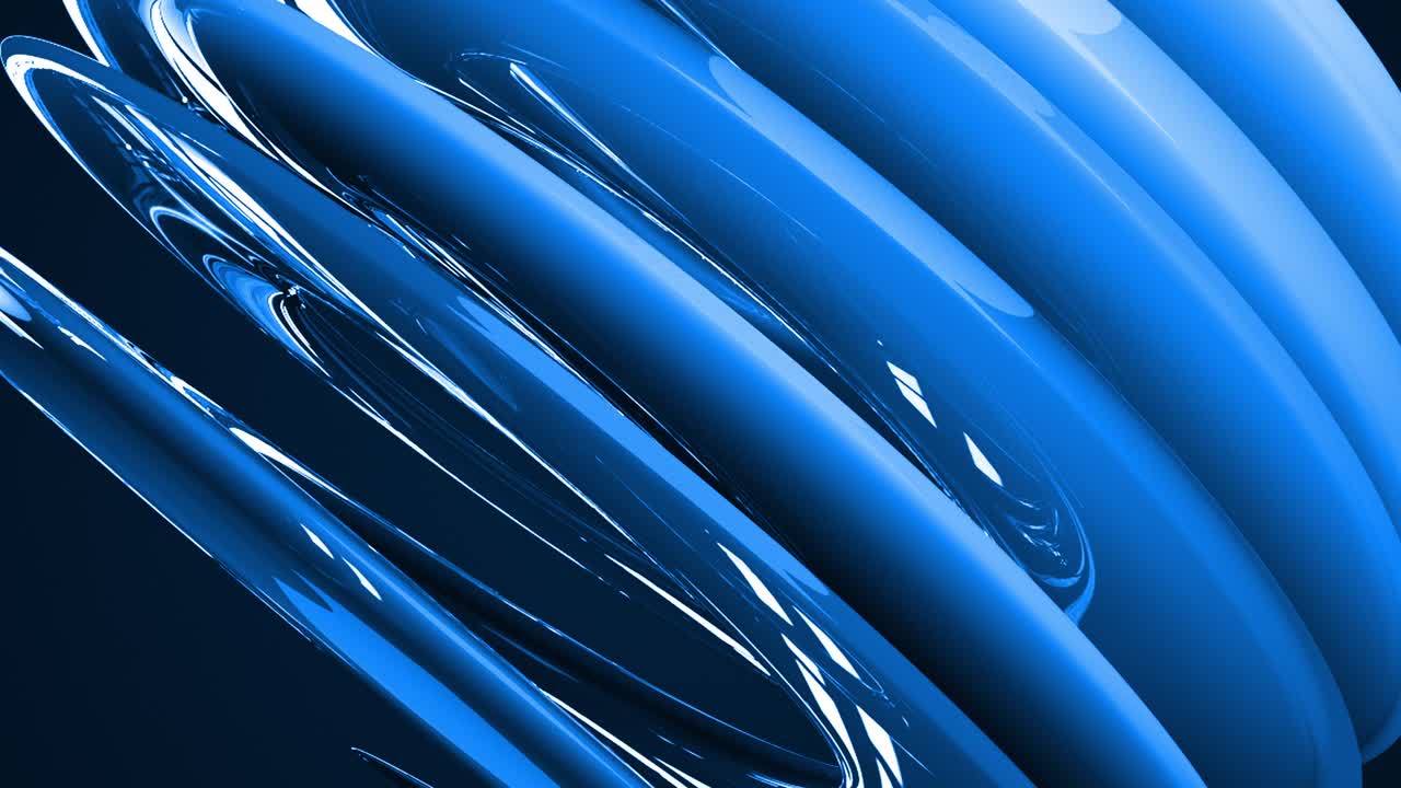 부피 액체의 다채로운 반반지