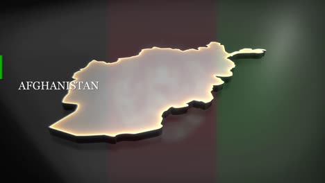 3d animated map of afghanistan