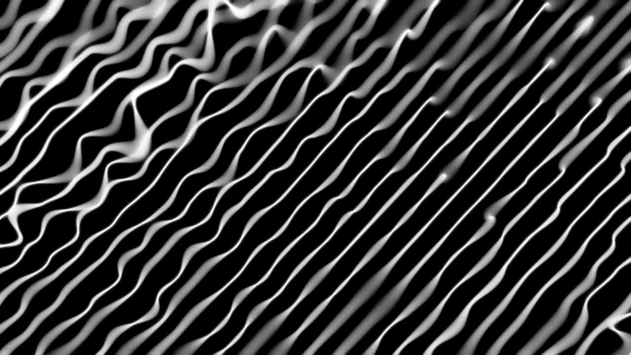 datos abstractos que fluyen en una red.