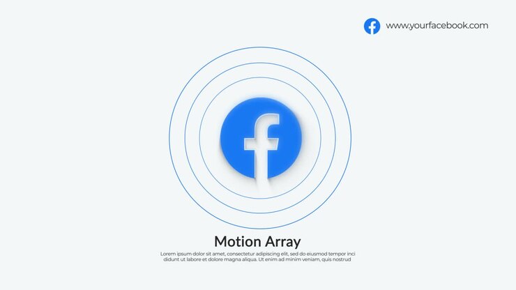 El logotipo de Facebook