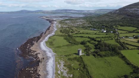 Eine-Abgelegene-Burgruine-Am-Wild-Atlantic-Way