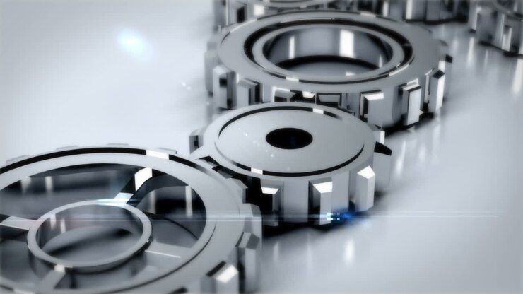Cogs and wheels turning