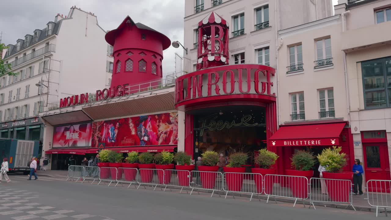 Moulin Rouge in Paris, France