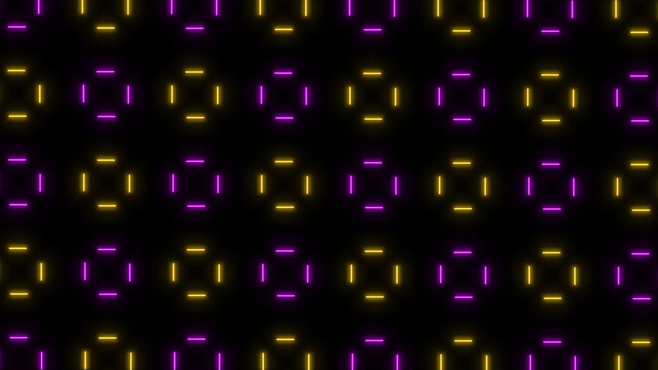 Motivo a linee digitali arcobaleno su schermo di computer