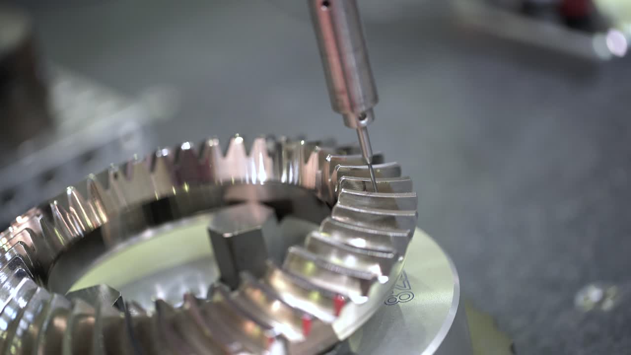 máquina de fresado cnc para el trabajo de metales.