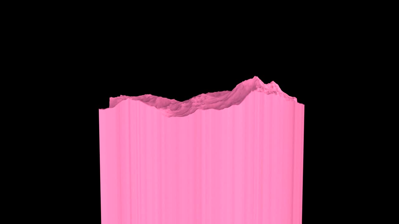 추상적인 바다 파동 애니메이션