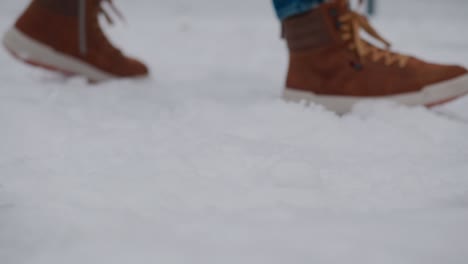 Kicking-away-crooked-teeth-with-clear-aligners,-slow-motion-close-up