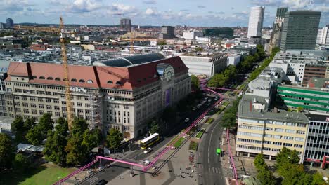 Horizonte-De-La-Ciudad-De-Berlín-Oeste